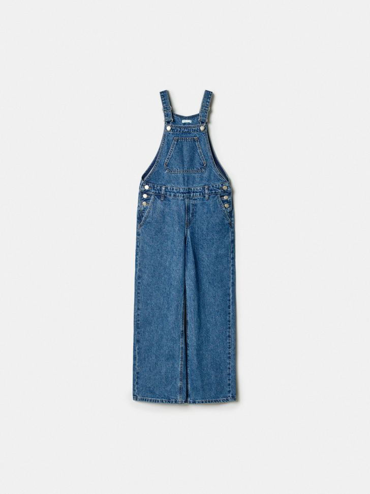 Джинсовый комбинезон для девочек Sela, синий, арт. 42003