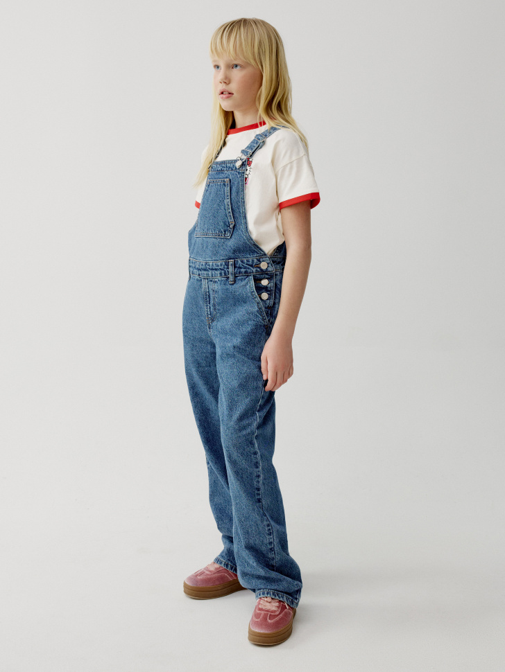 

Джинсовый комбинезон для девочек, SL6804051701