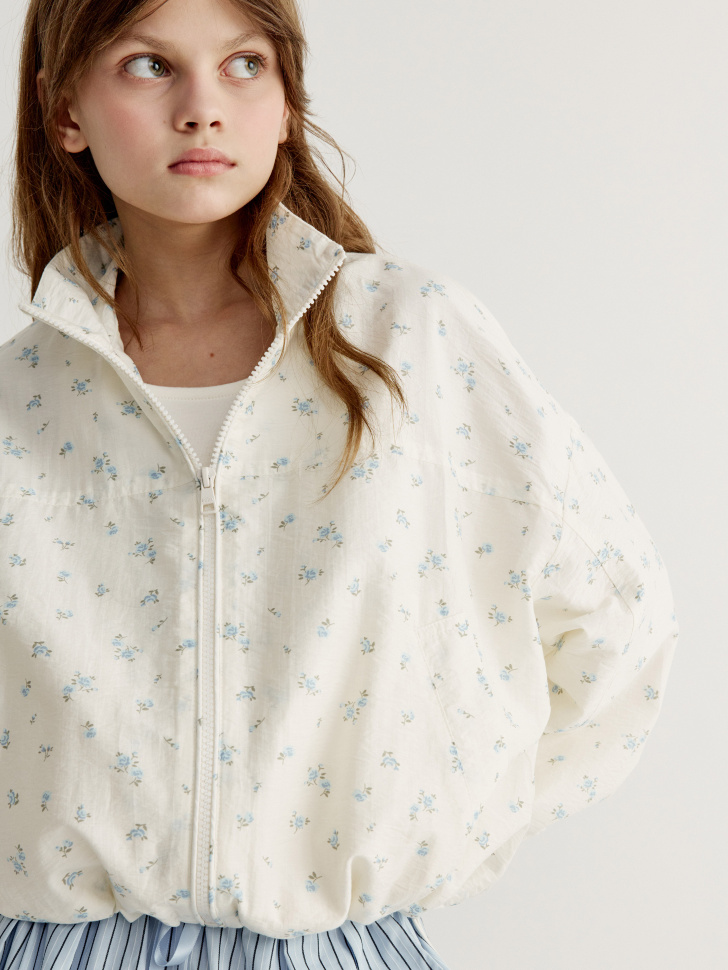 Укороченная куртка SELA с принтом, разноцветный, арт. 43358