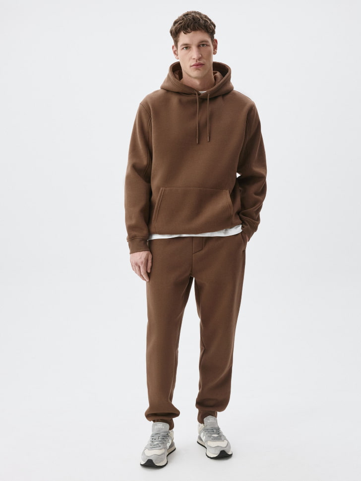 Худи REGULAR FIT из футера с начесом. Фото №2