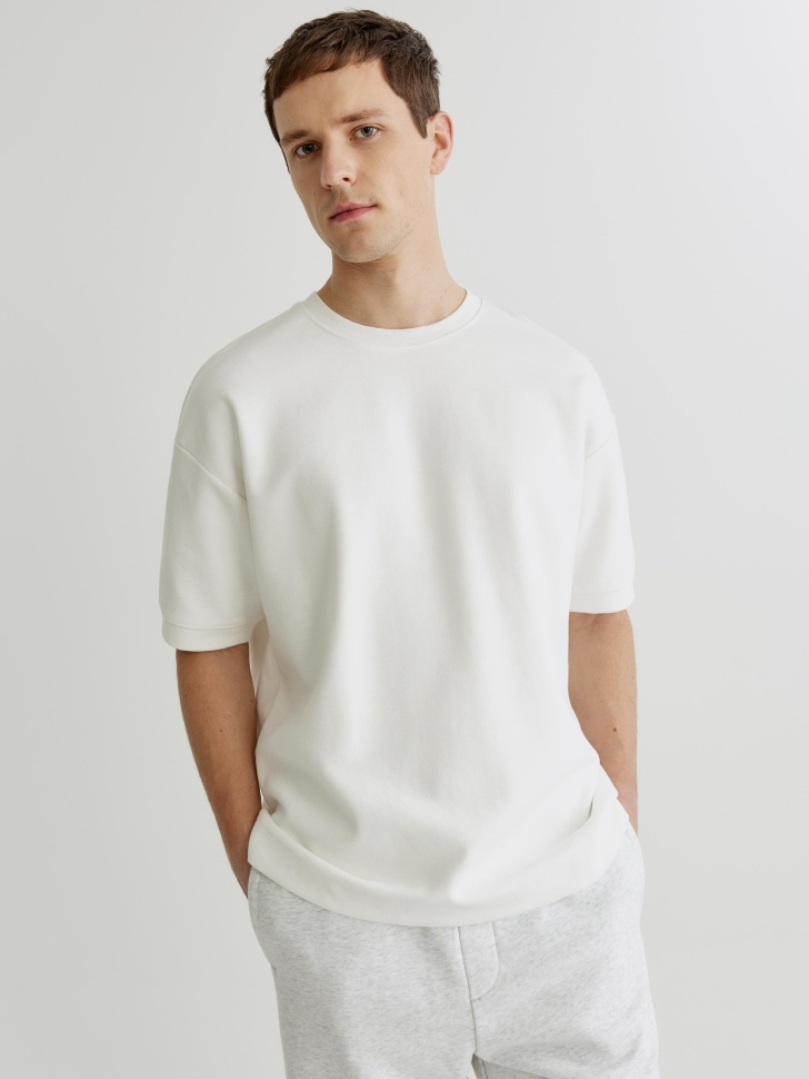 Футболка оверсайз Sela, белый, арт. 42896