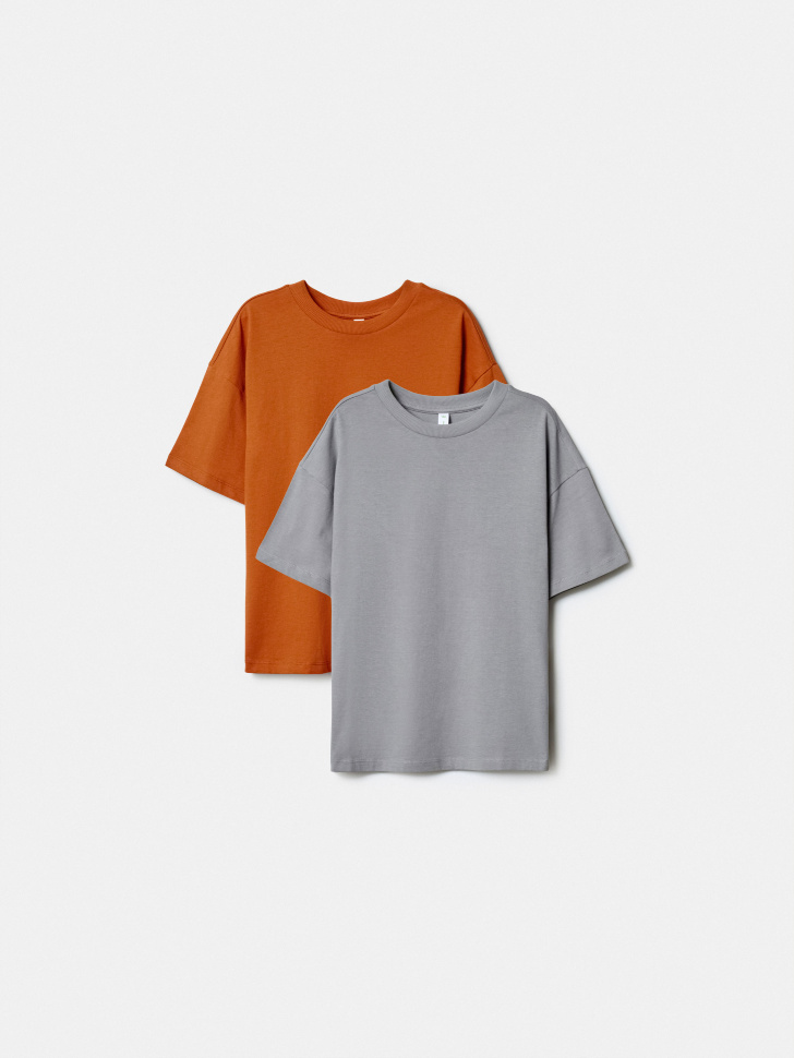 набор из базовых 2 футболок детских 4610517948953 фотография