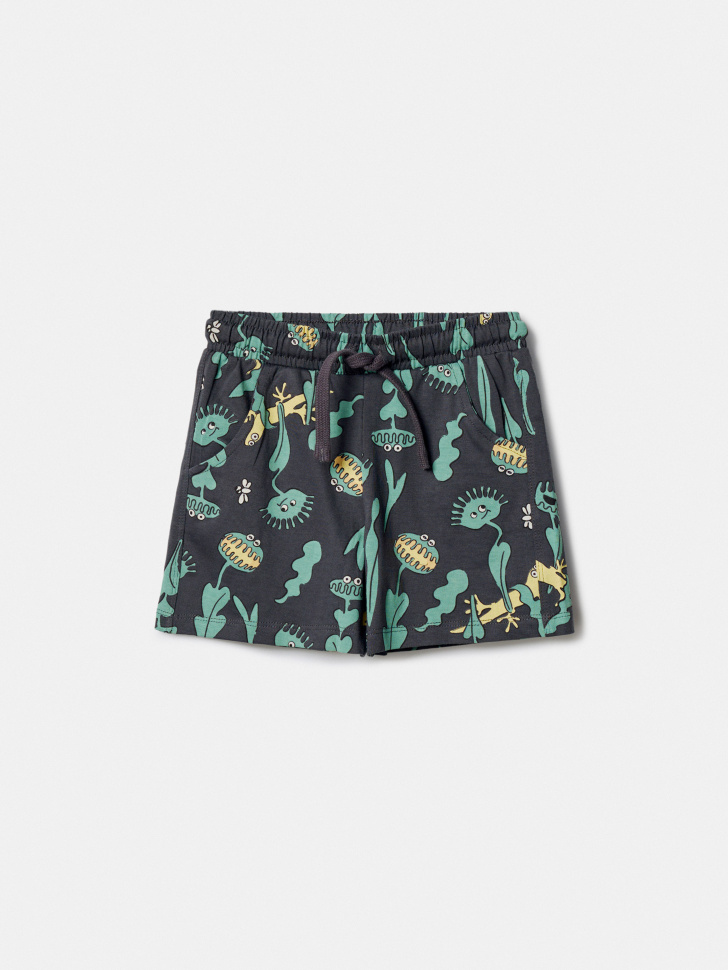 Трикотажные шорты Sela с принтом, разноцветный, арт. 52719