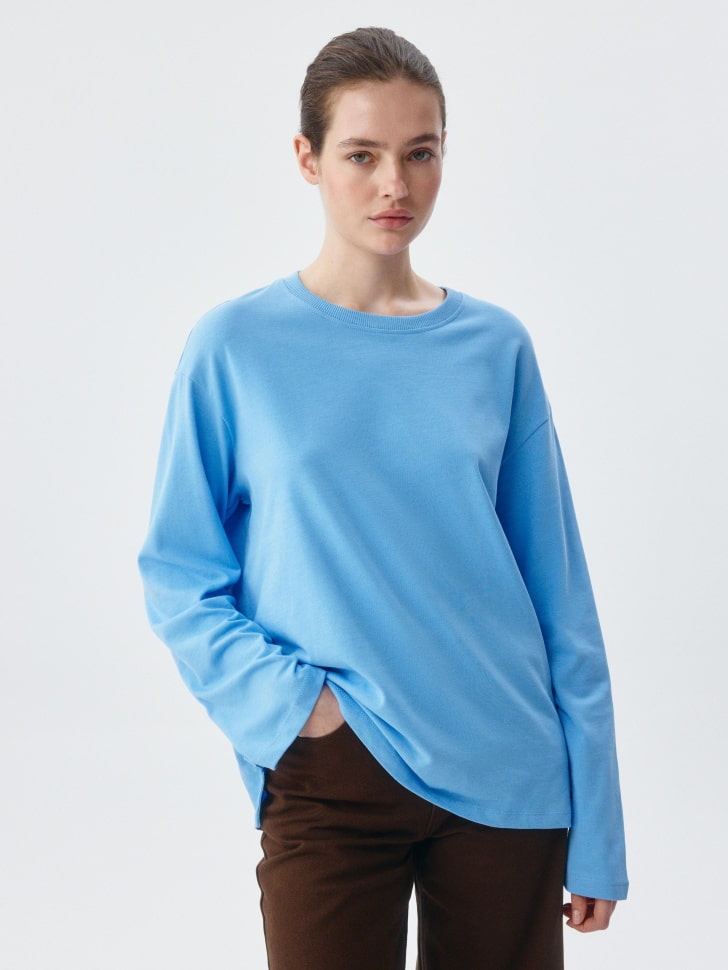 

Лонгслив ANNA OVERSIZE FIT