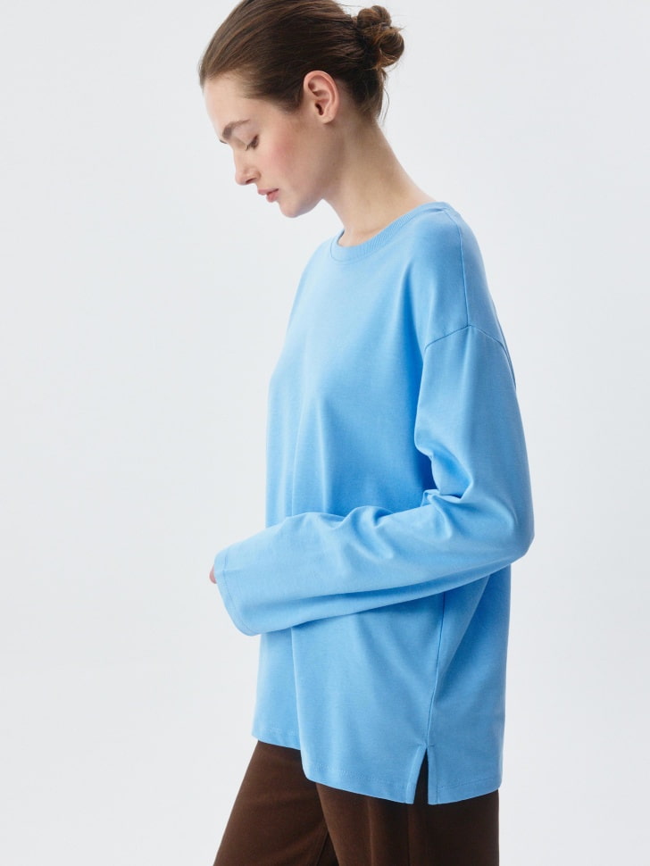 Лонгслив ANNA OVERSIZE FIT. Фото №4