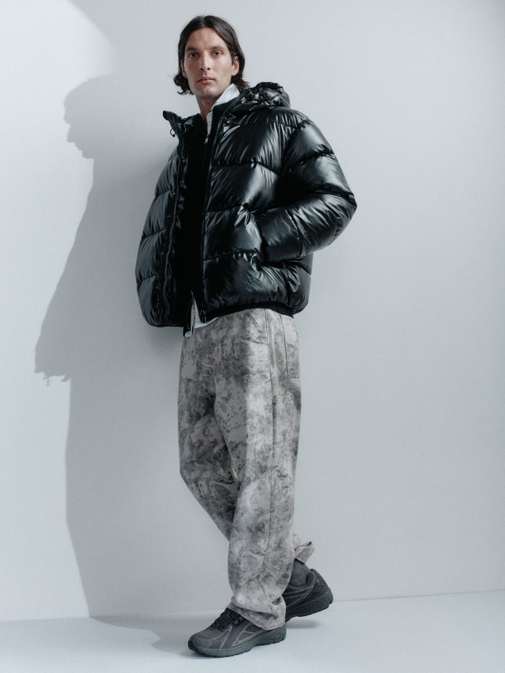 утепленная стеганая куртка с капюшоном 4680798631868 с промокодом