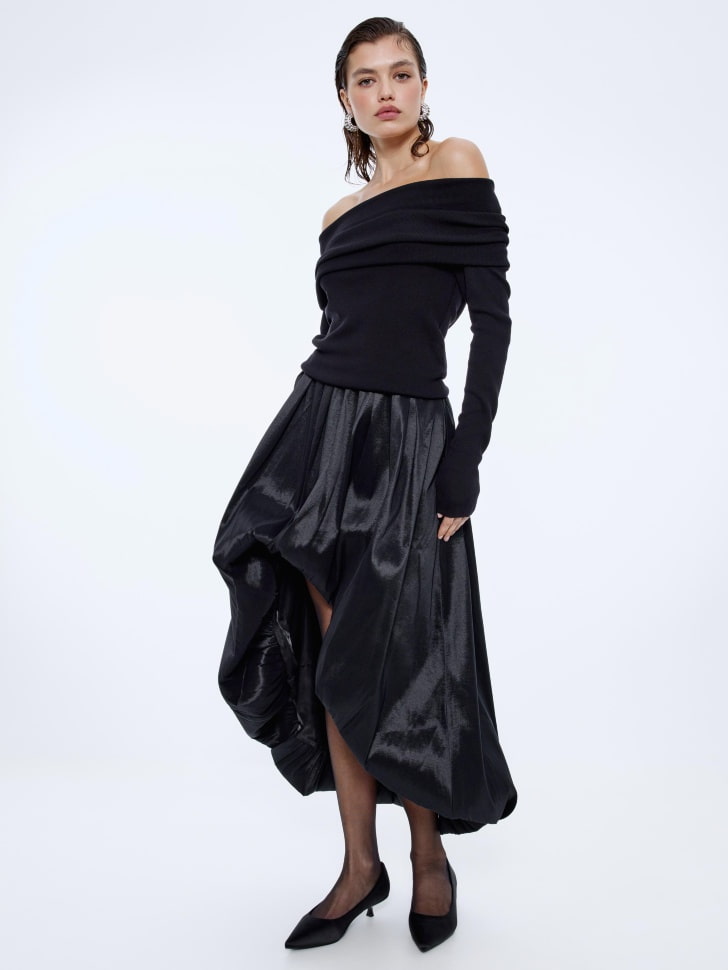 джемпер с открытыми плечами 4610517074232 по акции