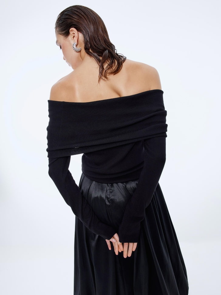 джемпер с открытыми плечами 4610517074232 с промокодом