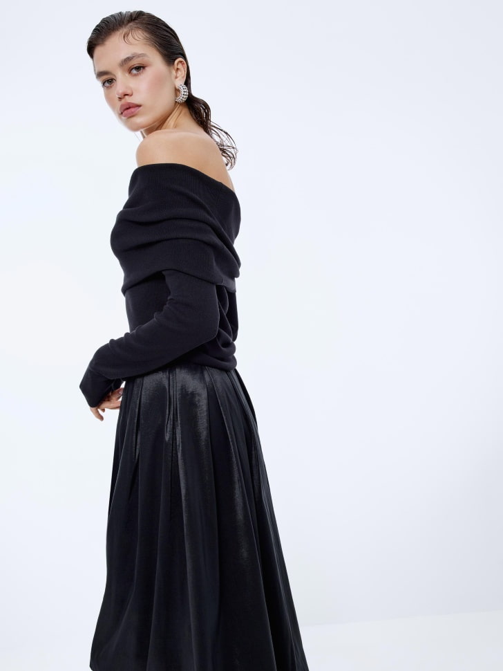 джемпер с открытыми плечами 4610517074232 купить с доставкой