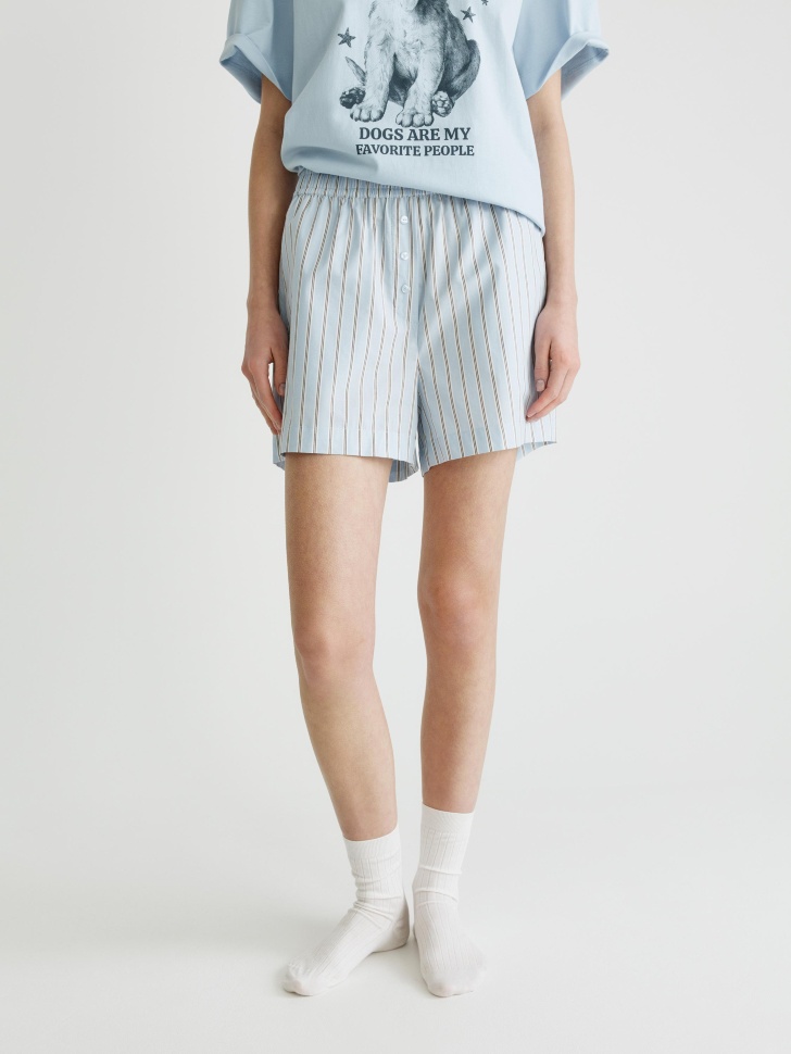 домашние шорты в полоску 4610517324597 в интернет магазине