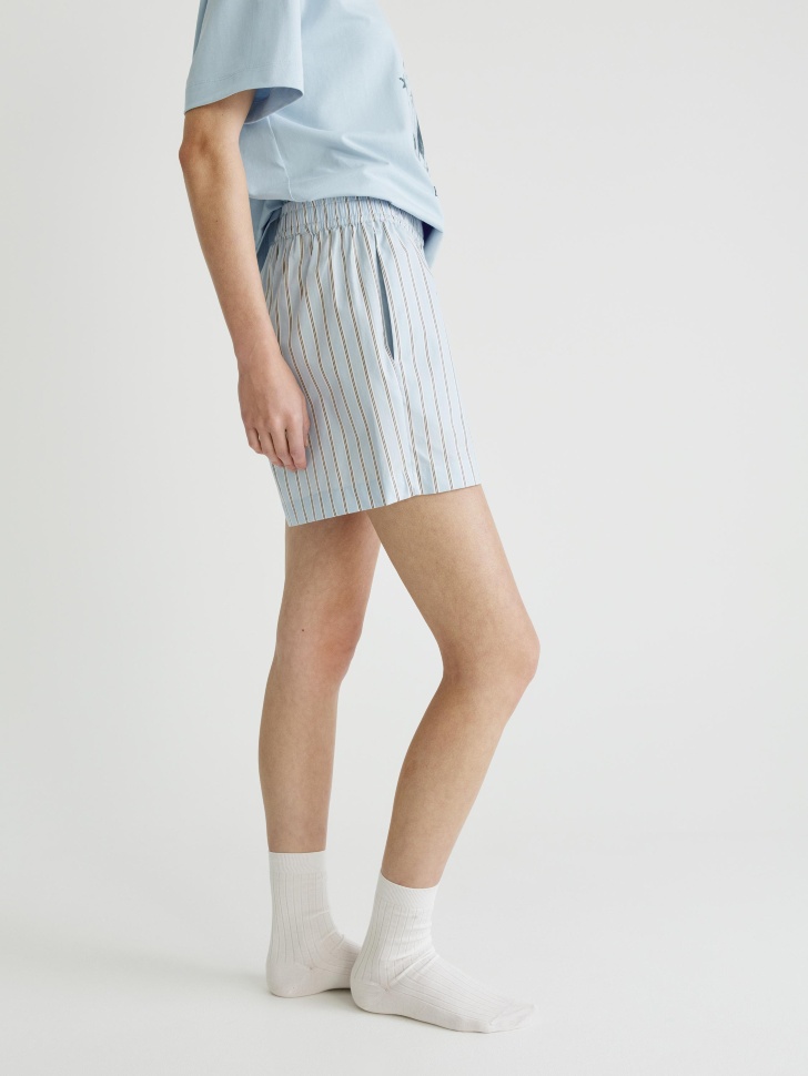 домашние шорты в полоску 4610517324597 купить с доставкой