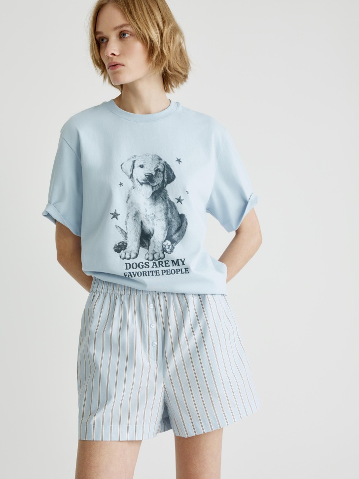 домашние шорты в полоску 4610517324597 по низкой цене