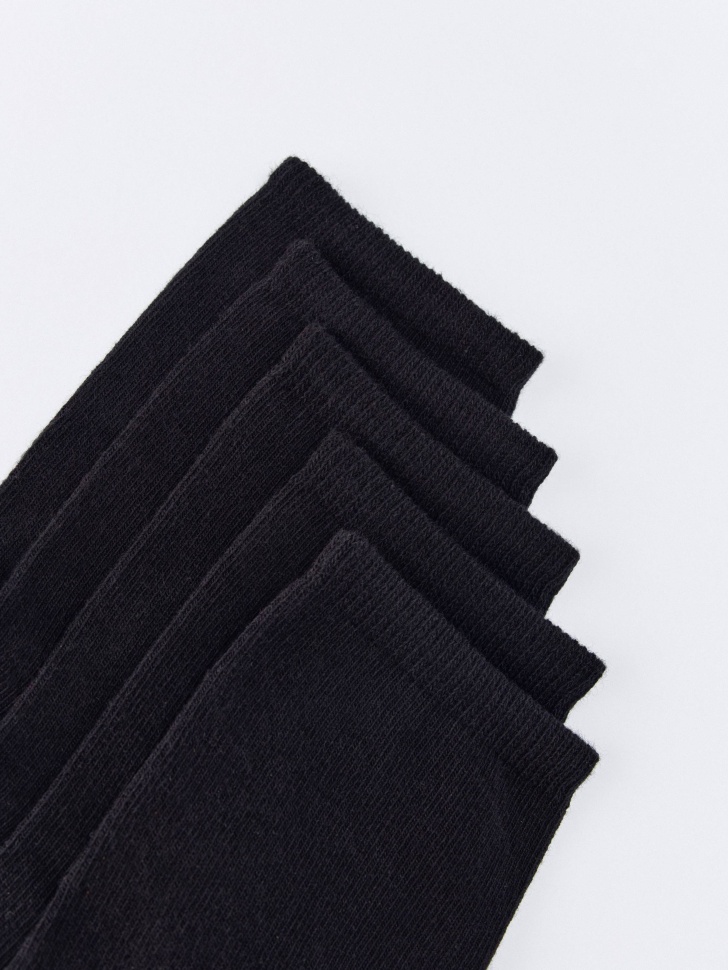 набор из 5 пар детских носков от бренда sela вид слева