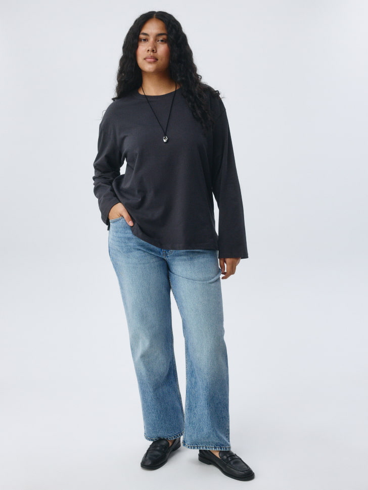 Лонгслив ANNA OVERSIZE FIT. Фото №2