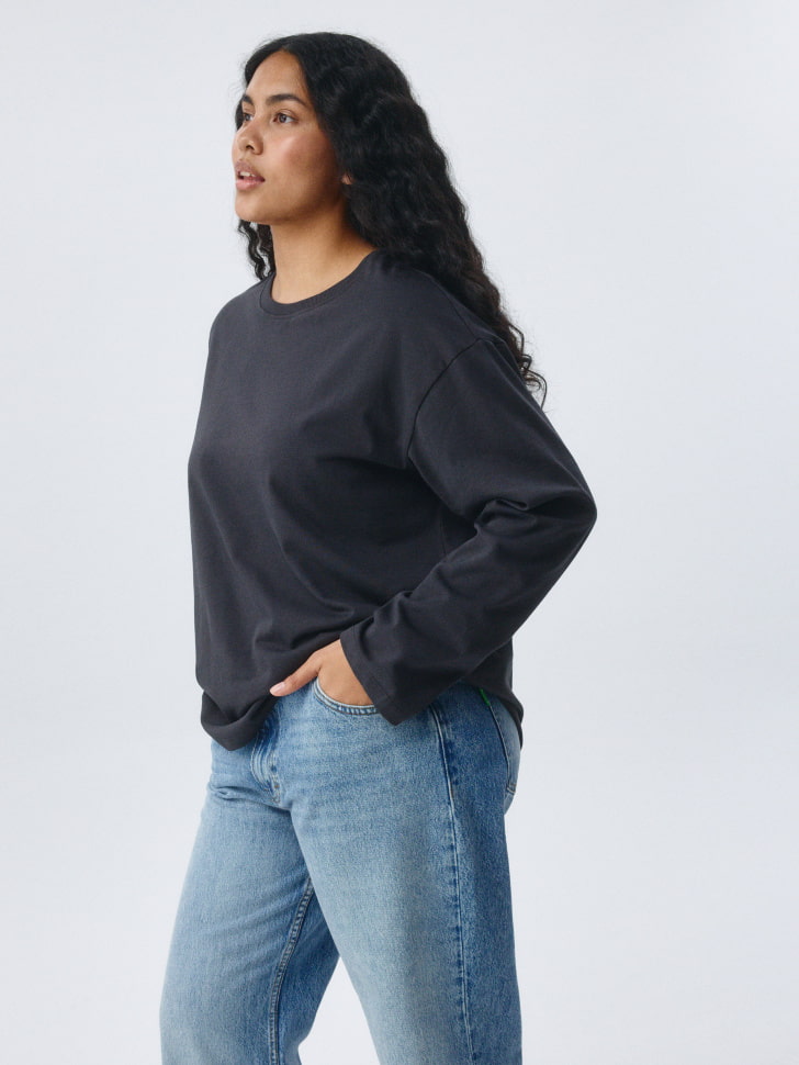 Лонгслив ANNA OVERSIZE FIT. Фото №5