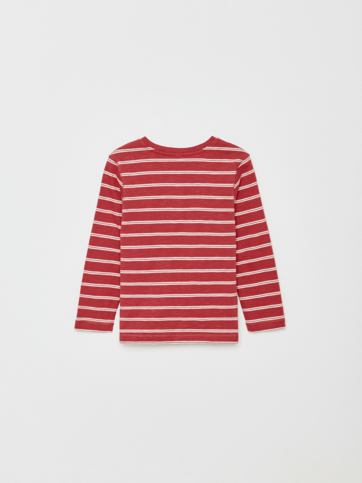 базовый лонгслив на пуговицах для мальчиков 4680798491288 по акции