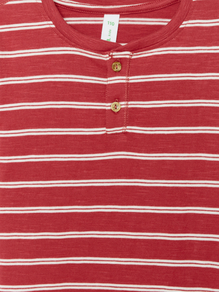 базовый лонгслив на пуговицах для мальчиков 4680798491288 в интернет магазине