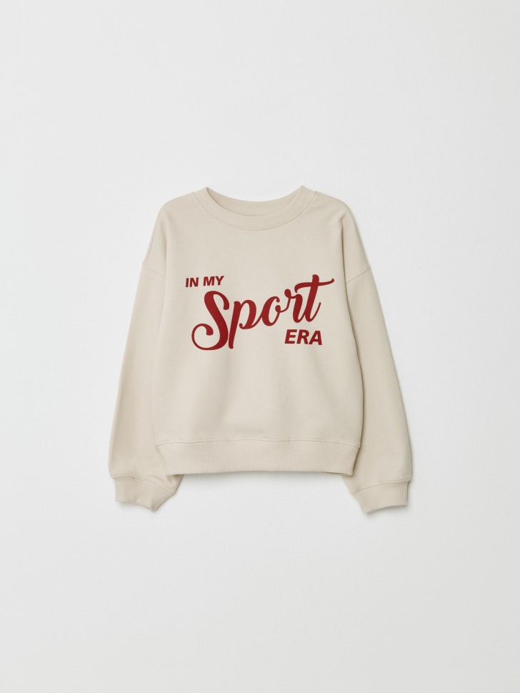 

Свитшот с принтом для девочек, SL6801050402