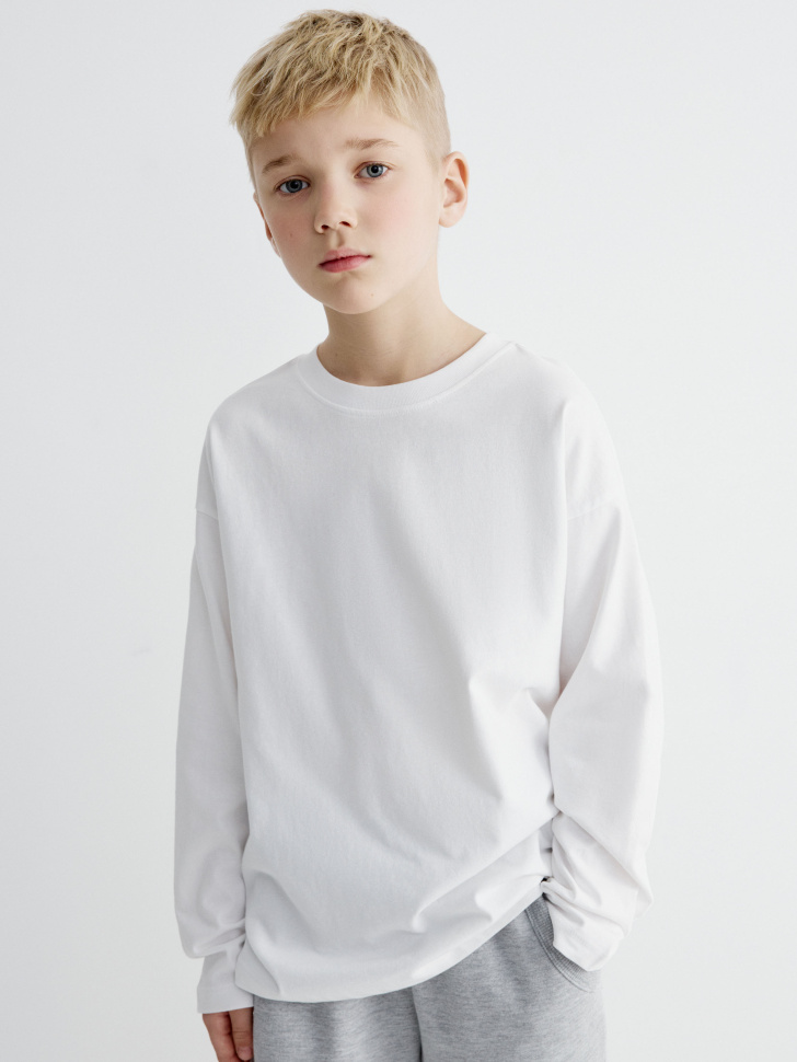 Детский базовый лонгслив SELA, арт. 34248