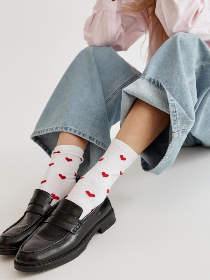 

Носки с жаккардовой вышивкой, SL6802162405