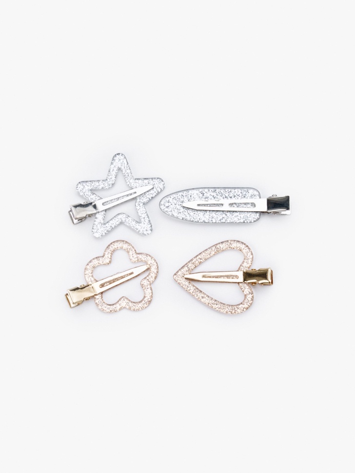 набор заколок для девочек, 3 шт. от бренда sela вид слева