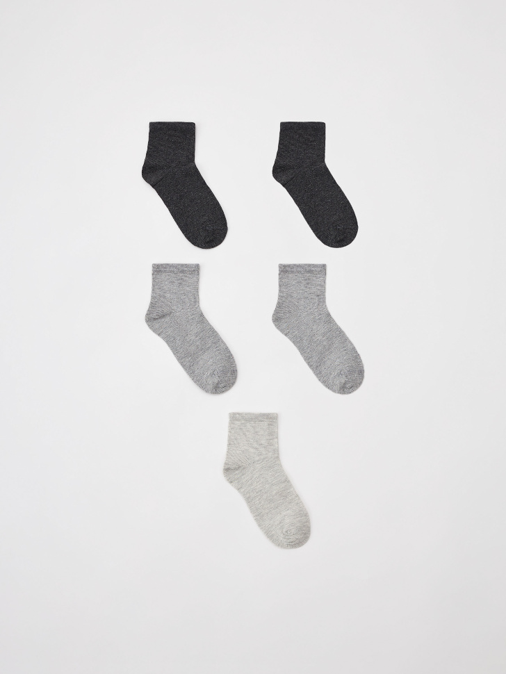 Набор из 5 пар носков для мальчиков (принт, 20-22)