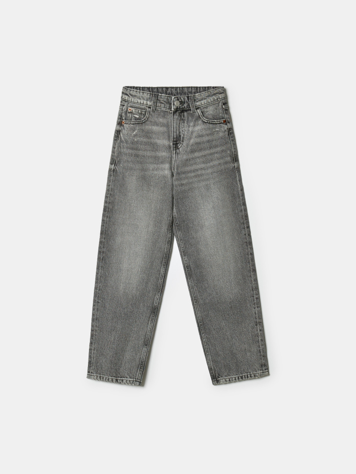 Джинсы SELA Свободные, серый, арт. 42811