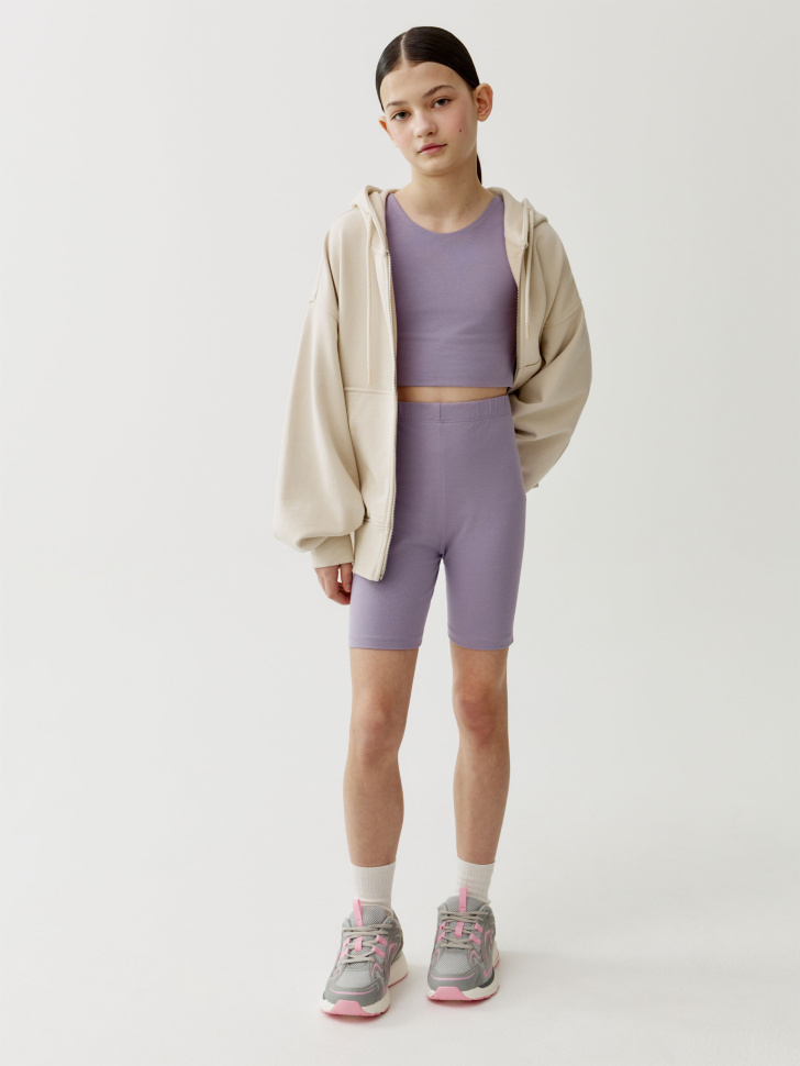 Велосипедки Sela для девочек, фиолетовый, арт. 52091