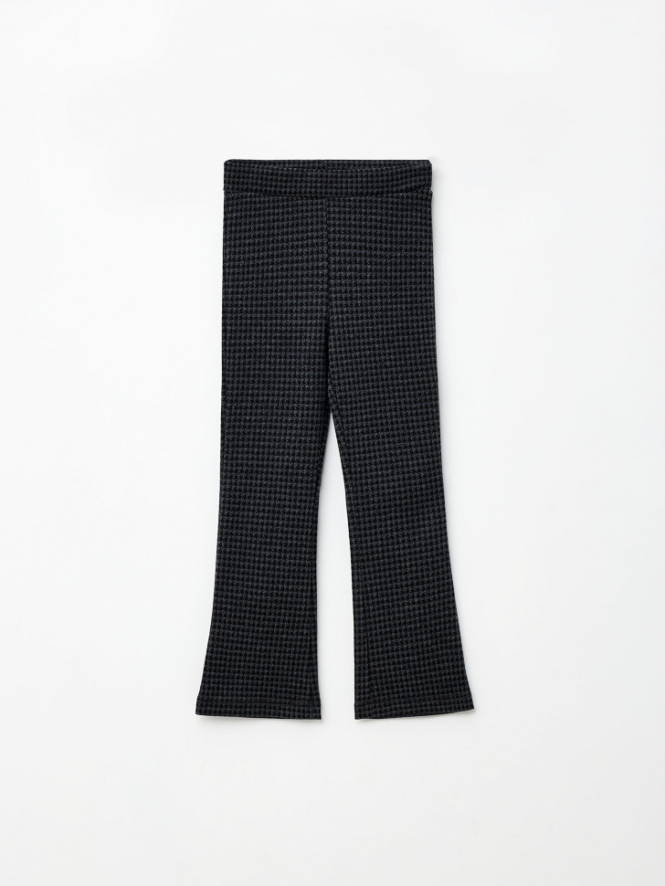 

Брюки клеш в клетку для девочек