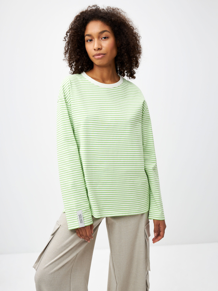 

Лонгслив ANNA OVERSIZE FIT