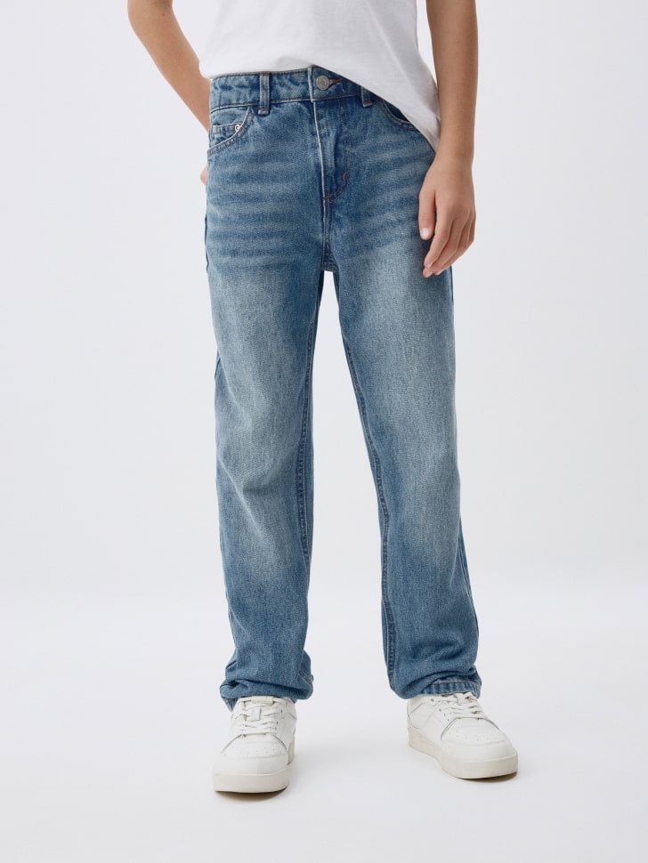  Джинсы Straight fit  для мальчиков