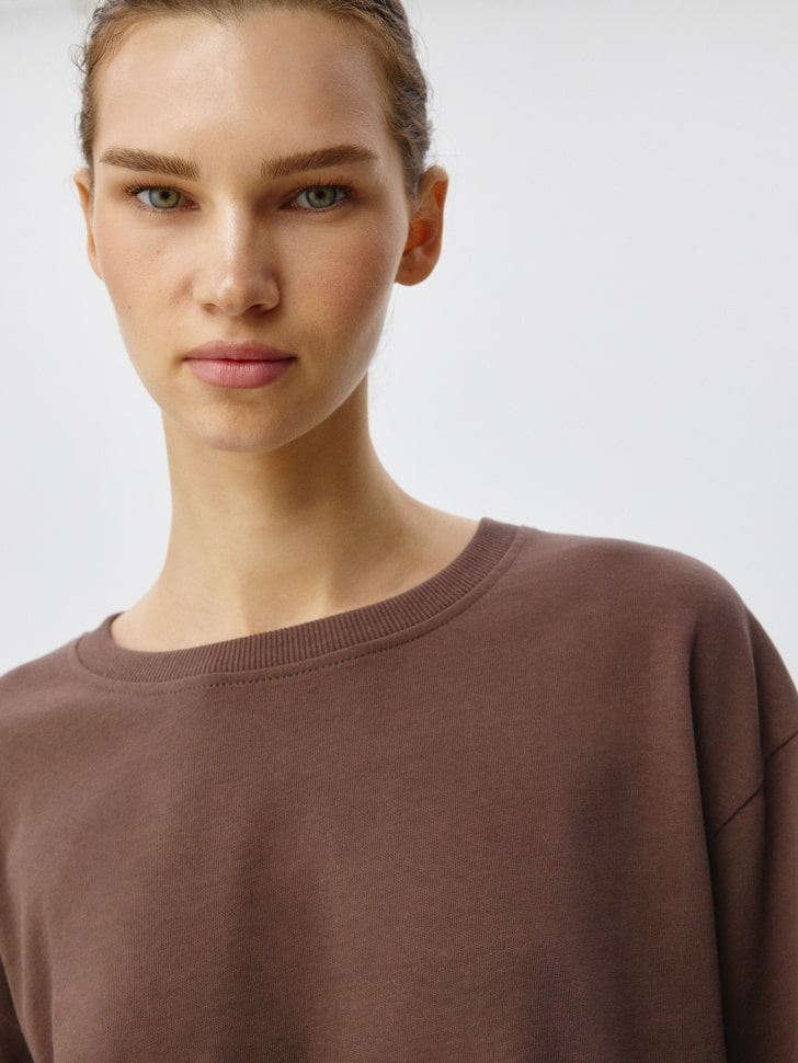 Лонгслив ANNA OVERSIZE FIT. Фото №3