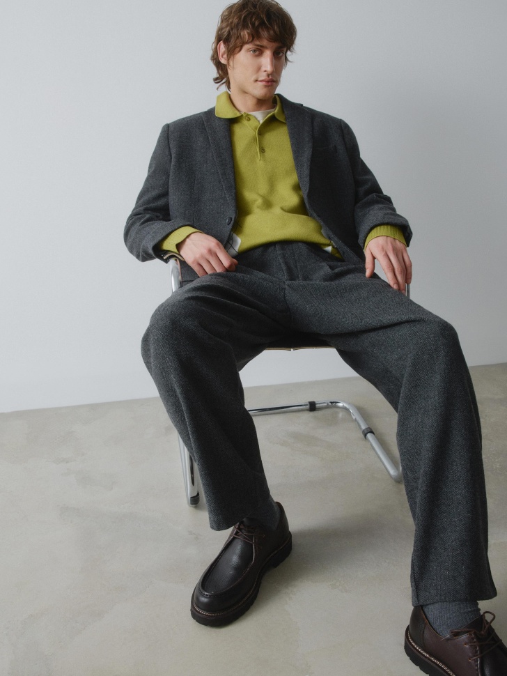 классические брюки из смесовой шерсти 4610517319074 фотография