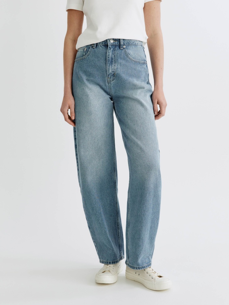 джинсы гаучо от бренда sela вид слева