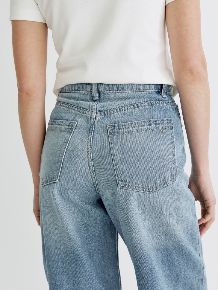 джинсы гаучо из россии вид сбоку