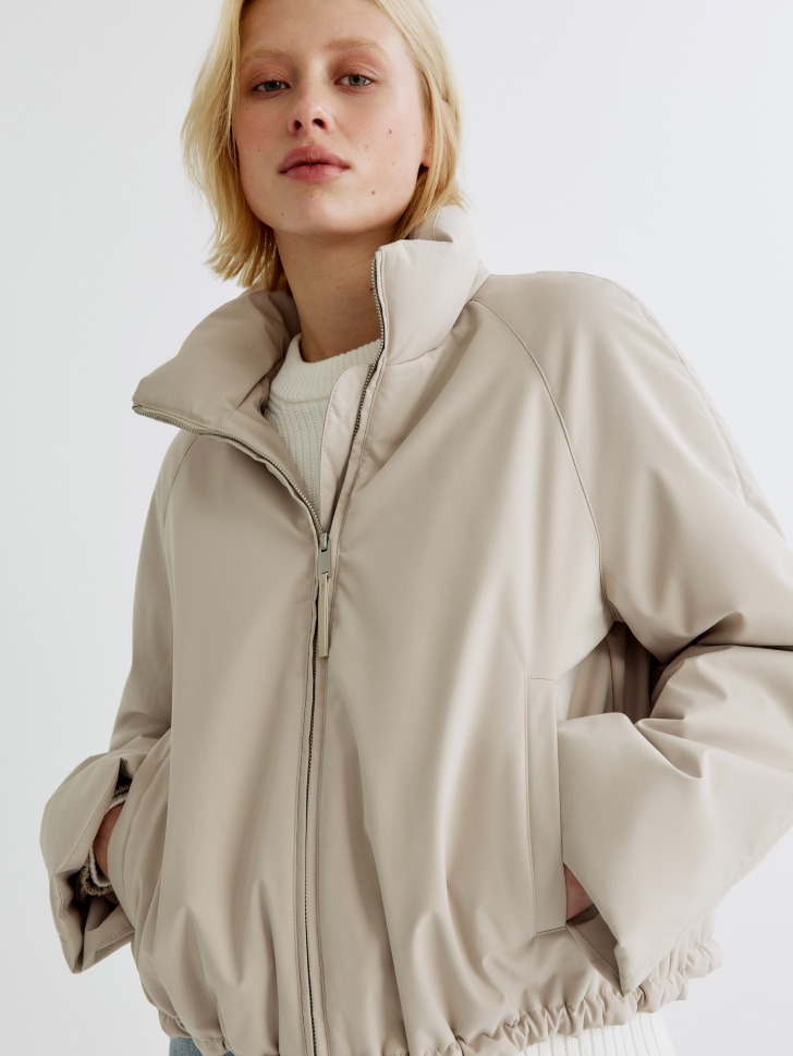 Укороченная куртка SELA, бежевый, арт. 35625