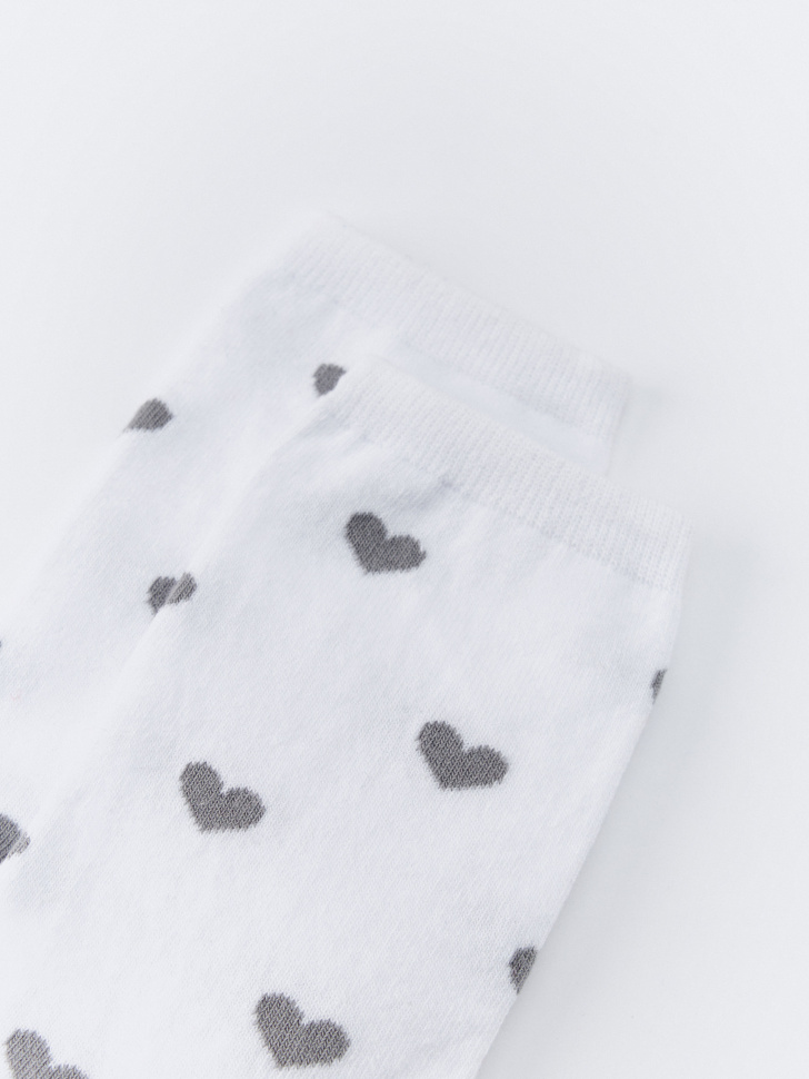 носки с жаккардовой вышивкой по цене 299 руб вид справа