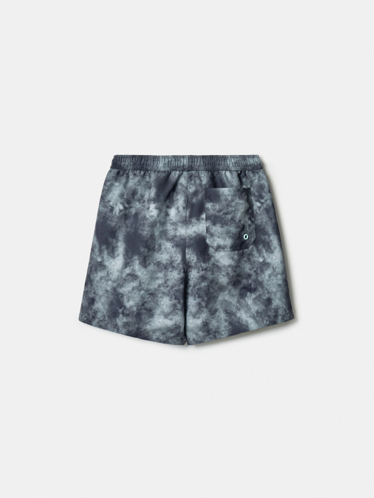 пляжные шорты с принтом для мальчиков от бренда sela вид слева