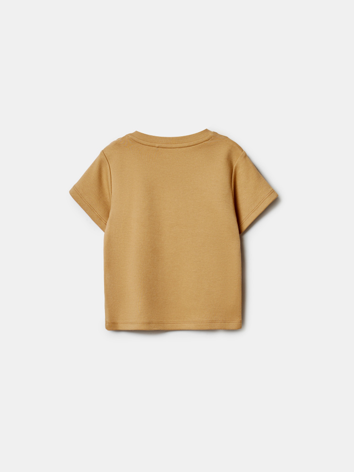 набор из 2 футболок для малышей из трикотажа спереди