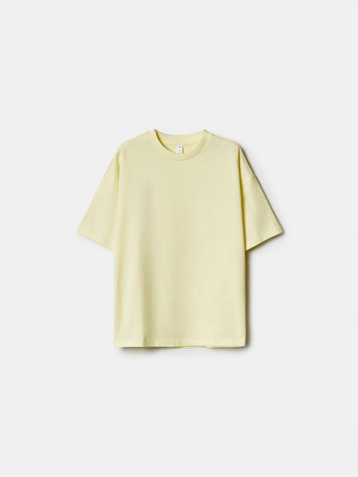 базовая футболка оверсайз для девочек по цене 799 руб вид справа