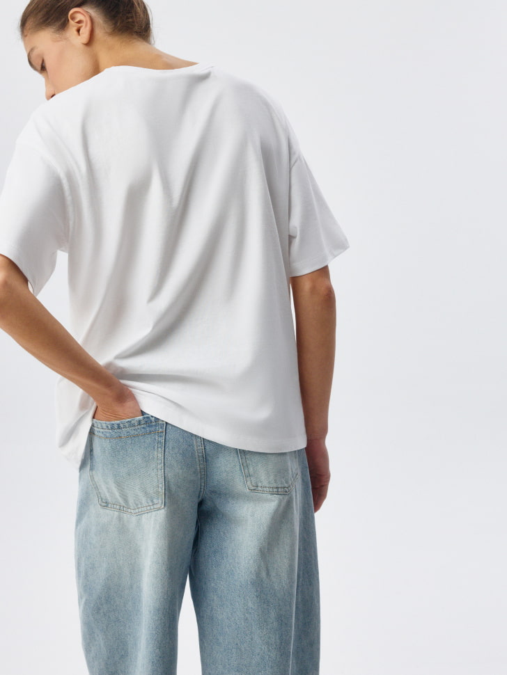 Футболка MIRA OVERSIZE FIT. Фото №3