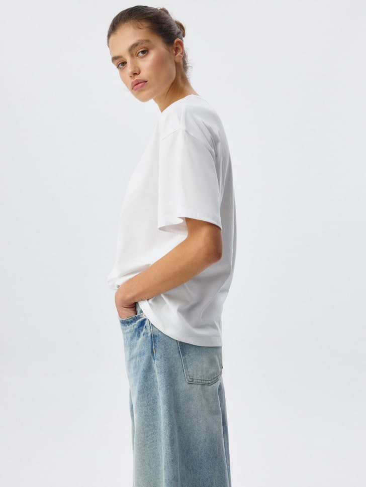 Футболка MIRA OVERSIZE FIT. Фото №5