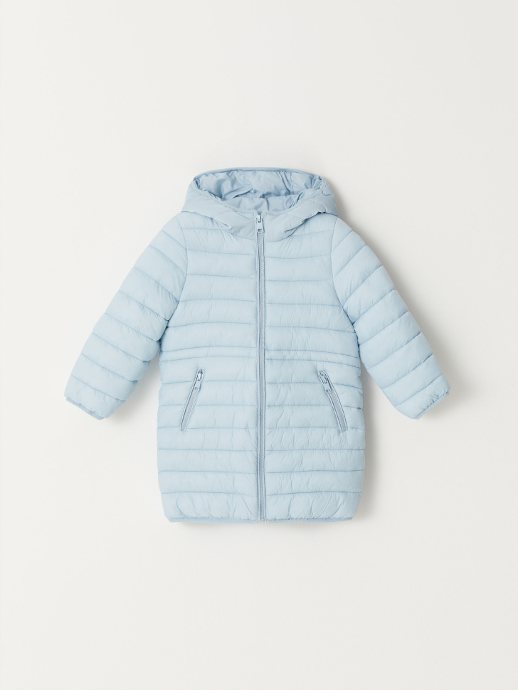 Стеганое пальто для девочек (голубой, 110/ 5-6 YEARS) от Sela