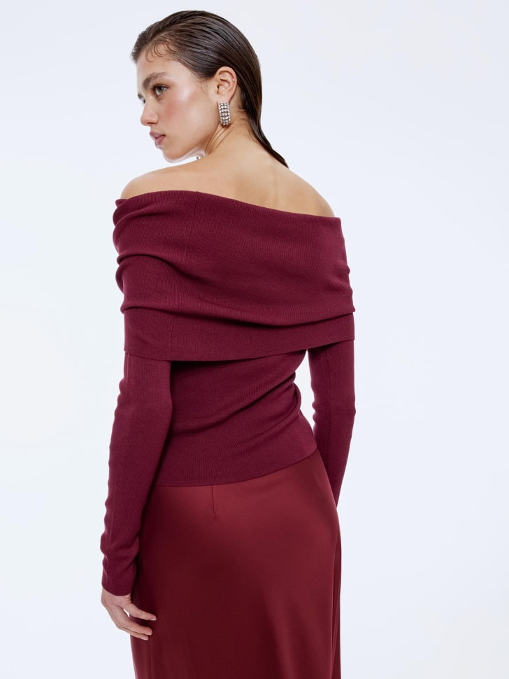 джемпер с открытыми плечами 4610517074287 с промокодом