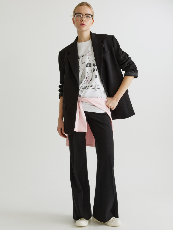 

Костюмные брюки клеш, SL6801011509