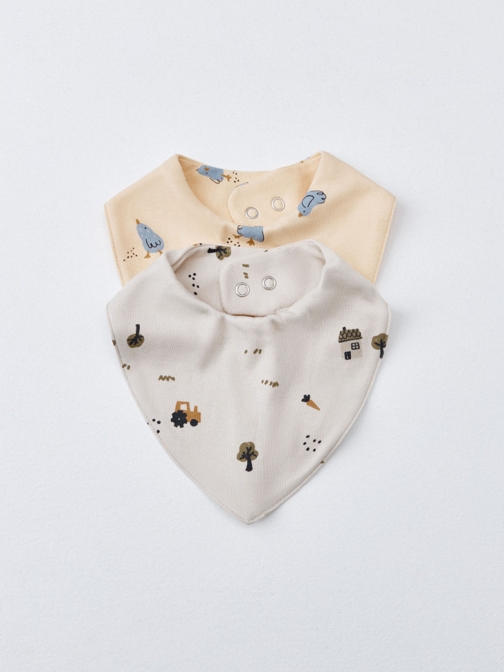 набор из 2 нагрудников для малышей 4680798303512 фотография