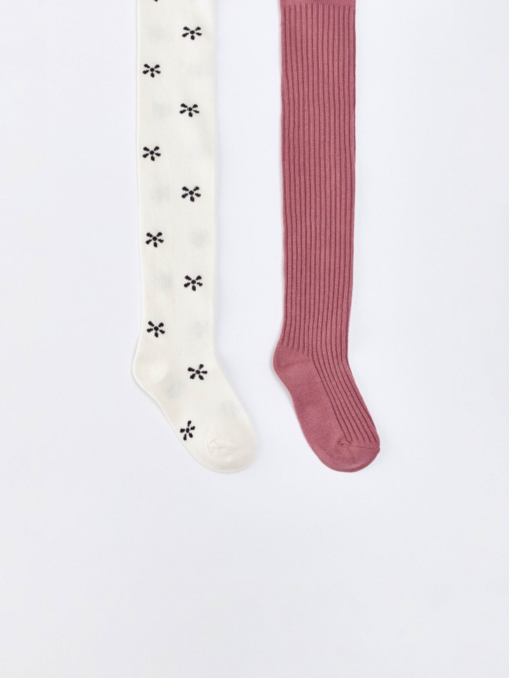 Набор колготок SELA для девочек, разноцветный, арт. 35044