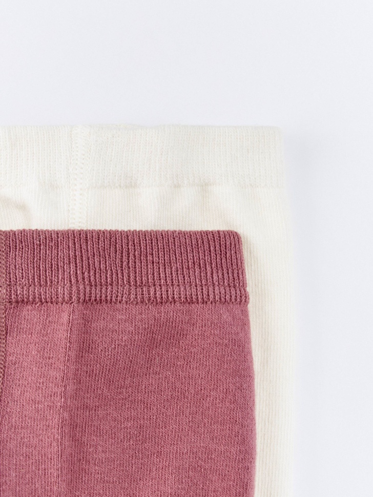 набор колготок для девочек, 2 шт. от бренда sela вид слева