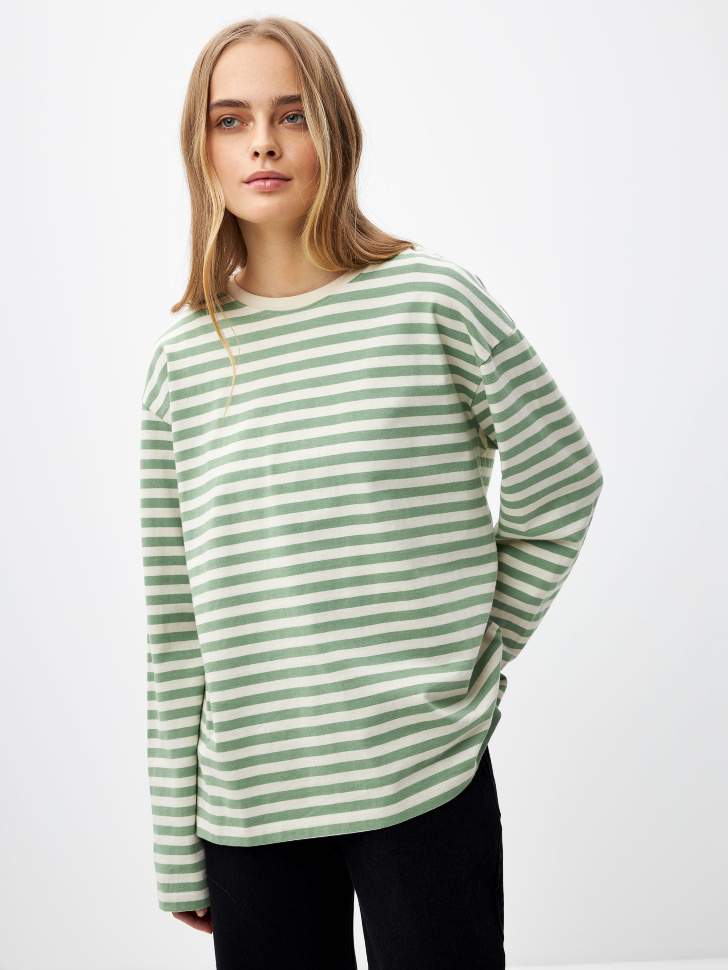 

Лонгслив ANNA OVERSIZE FIT