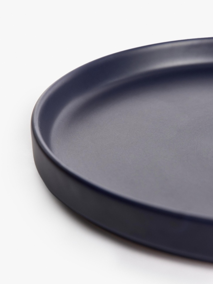 десертная тарелка из каменной керамики по цене 1299 руб вид справа